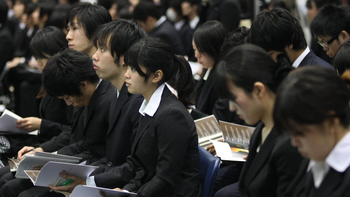 tokio studenci japonia