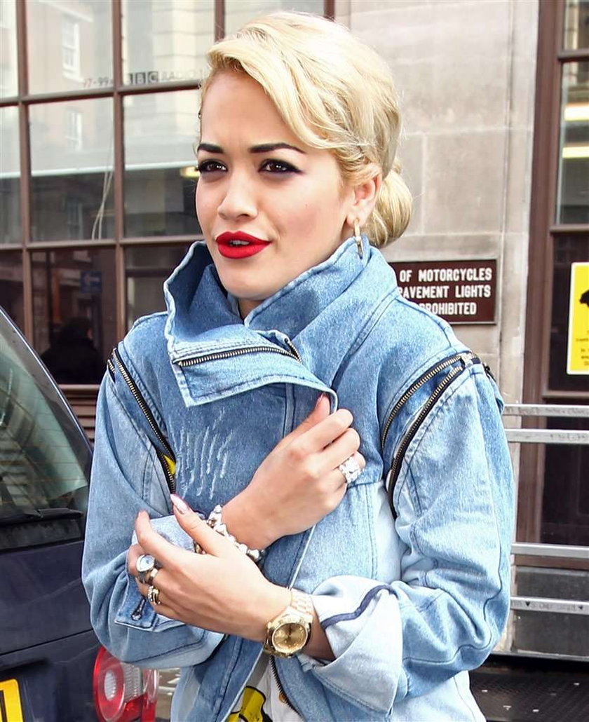 Rita Ora styl - buty 2 w 1 pantofle wysokie obcasy