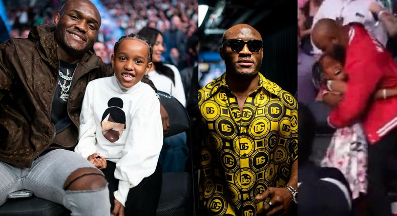 Kamaru Usman explains why his 8-year-old daughter Samirah will keep coming to fights