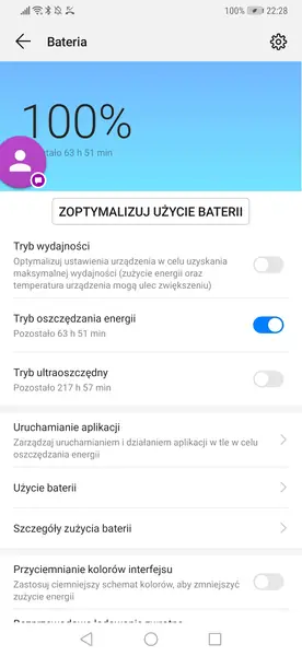 Bateria Huawei Mate 20 Pro wytrzymuje napradę długo