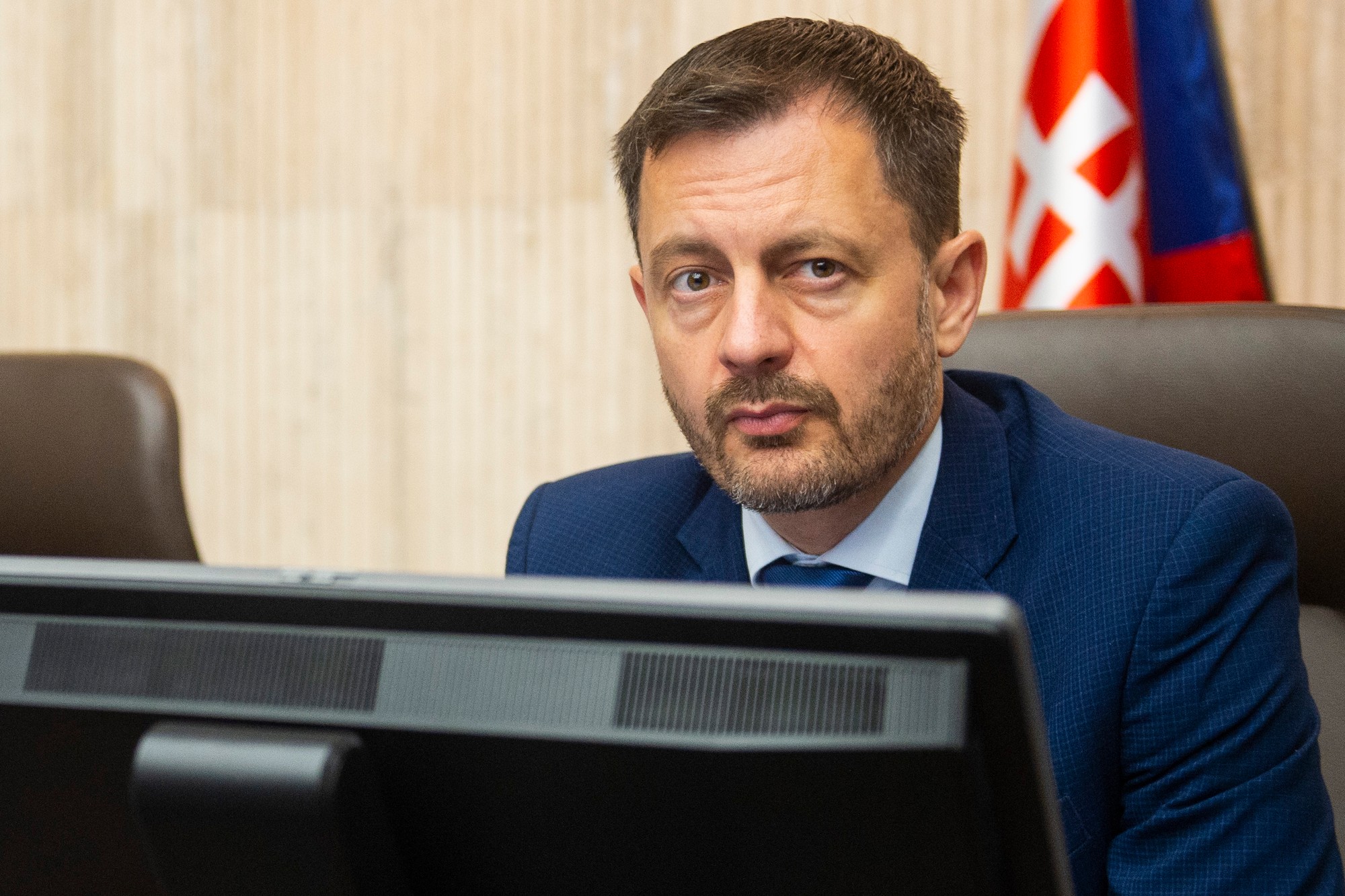 Slovenský premiér Eduard Heger.