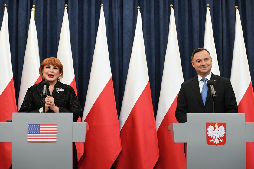 Georgette Mosbacher, Andrzej Duda