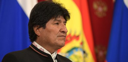 Prezydent Boliwii Evo Morales publicznie ogłosił swą dymisję