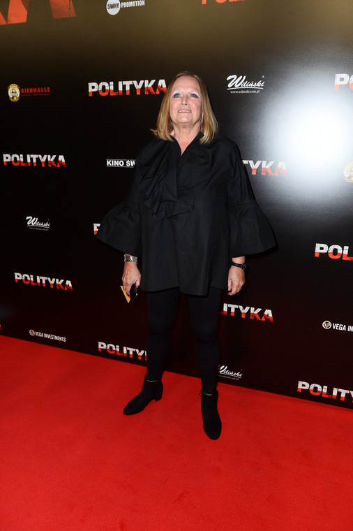 Iwona Bielska na premierze filmu "Polityka"