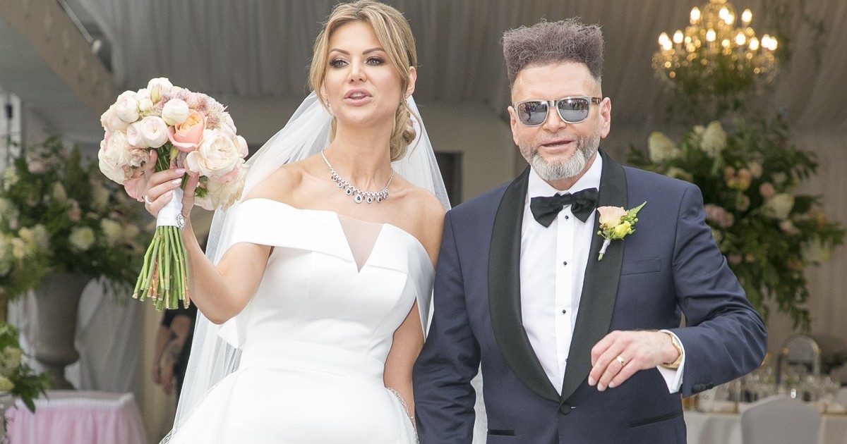 Krzysztof Rutkowski z żoną Mają świętują 2. rocznicę ślubu. Para stara ...