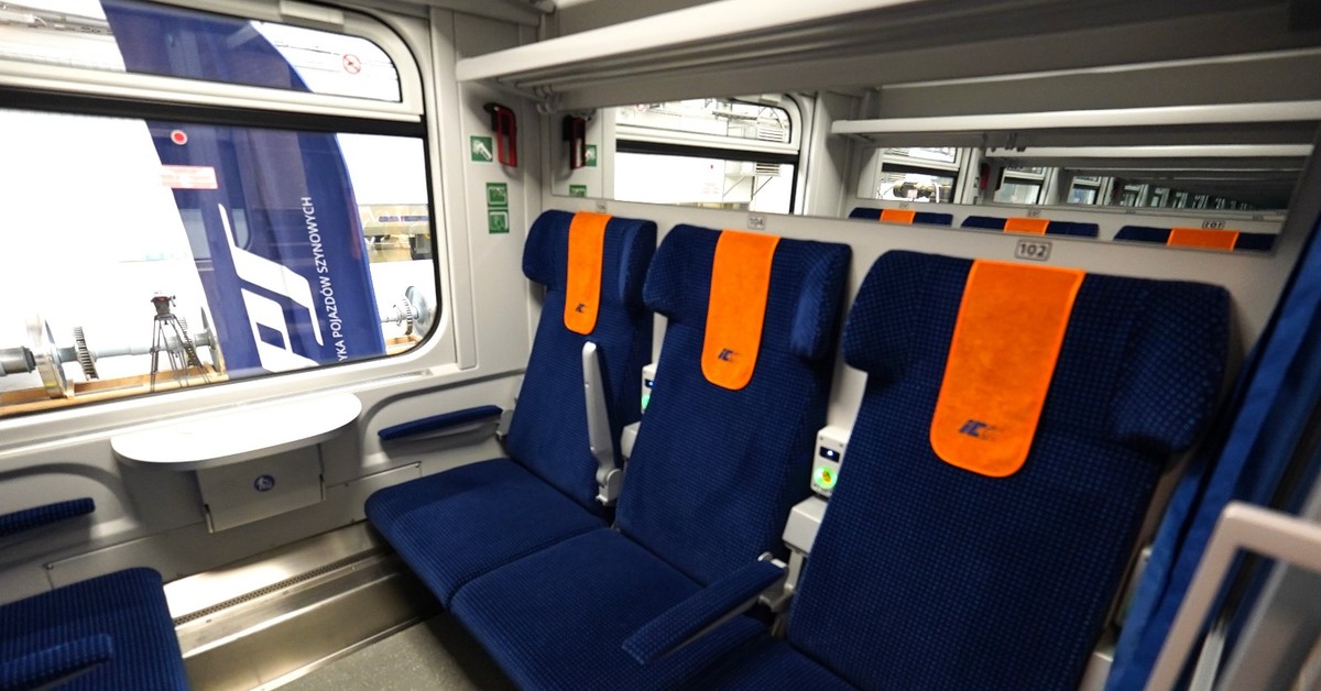 Wygodnie i szybko. Tak wyglądają nowe wagony PKP Intercity, które rozwiną prędkość do 200 km/h
