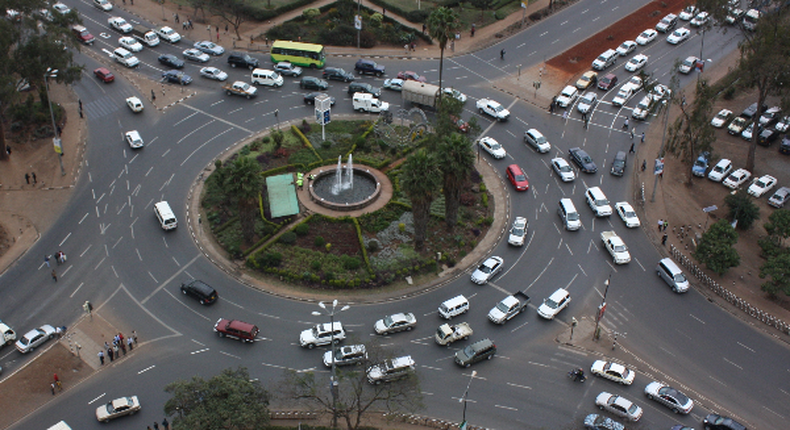 A Roundabout in Nairobi. (Samrack Media)