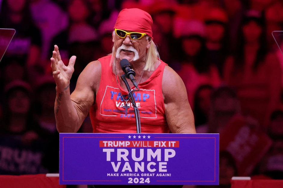Hulk Hogan podržao je Donald Trampa uoči predsedničkih izbora u Americi 2024. godine | Foto: REUTERS/Andrew Kelly