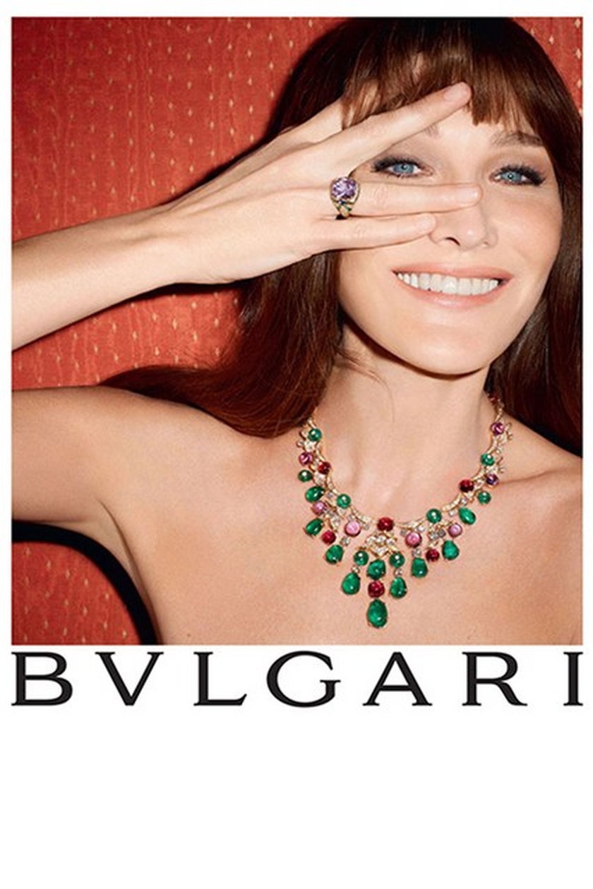 Carla Bruni dla Bulgari