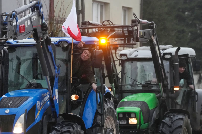 Protest poljoprivrednika u Poljskoj 