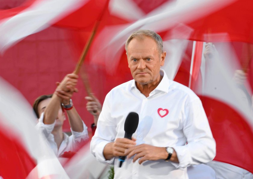 Donald Tusk przewodniczący PO