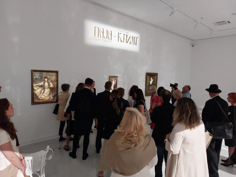 Izložba "Paja Jovanović i Gustav Klimt"