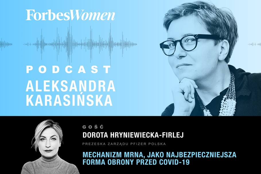 Podcast Forbes Women. Aleksandra Karasińska – Dorota Hryniewiecka-Firlej