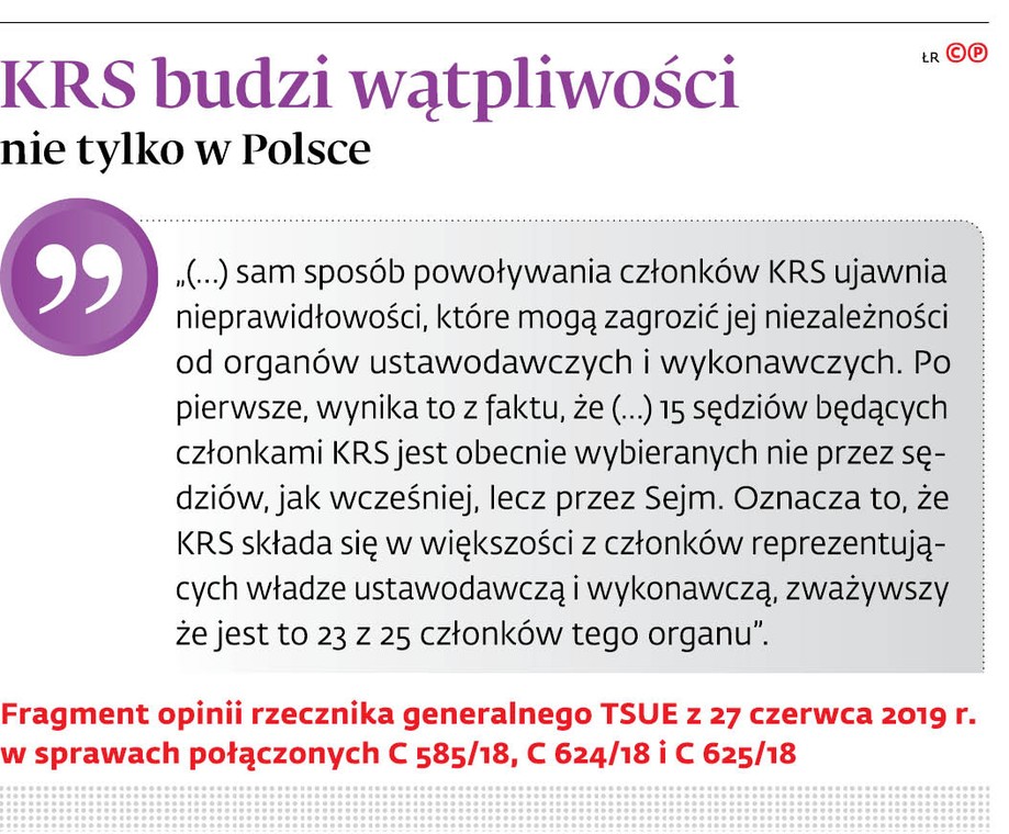 KRS budzi wątpliwości nie tylko w Polsce