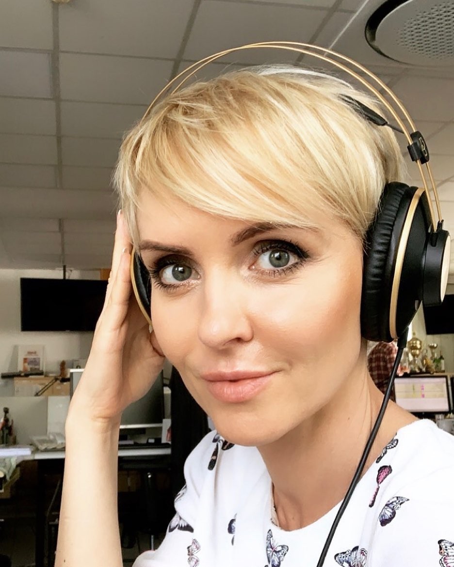 Moderátorka Kvetka Horváthová. 