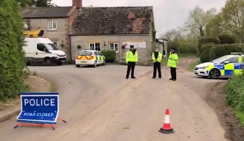 Propeler je odleteo od ostatka olupine