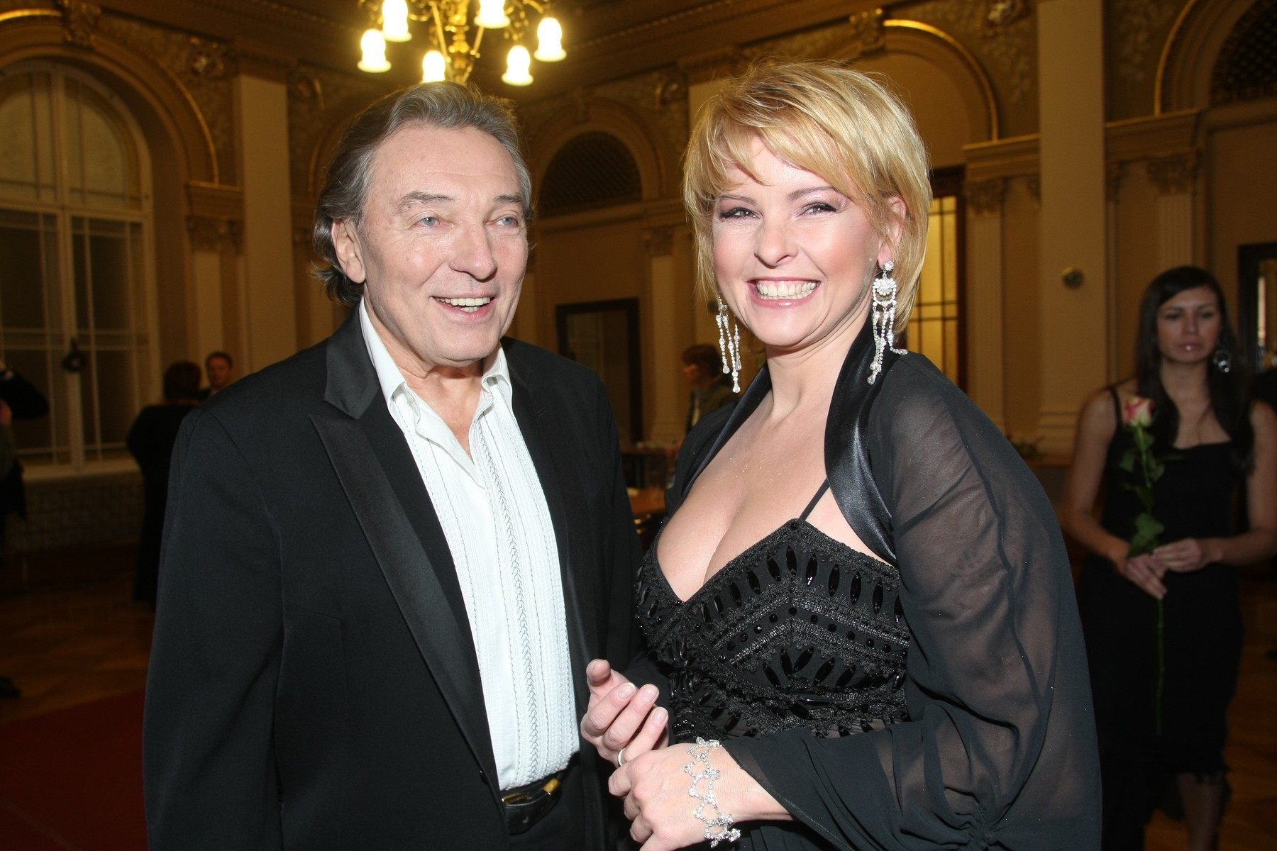 Iveta Bartošová a Karel Gott
