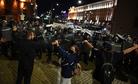 Antyrządowe protesty w Sofii w Bułgarii