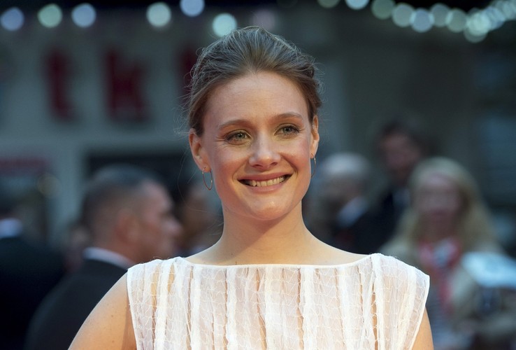 Romola Garai na premierze 'Sufrażystki' w Londynie