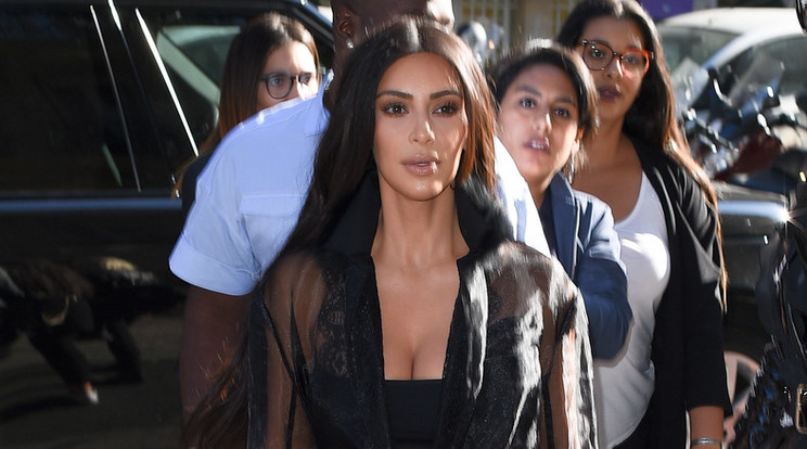 Kim Kardashian teljesen kikészült / Fotó: Northfoto