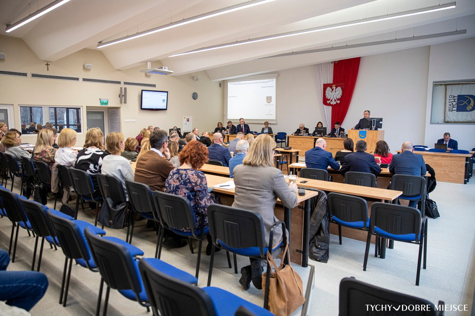 Sesja Rady Miasta w dniu 24 listopada · fot. UM Tychy