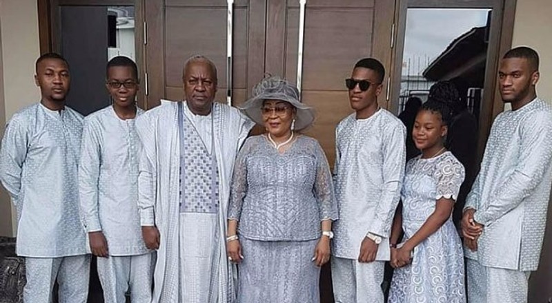 family of John Mahama