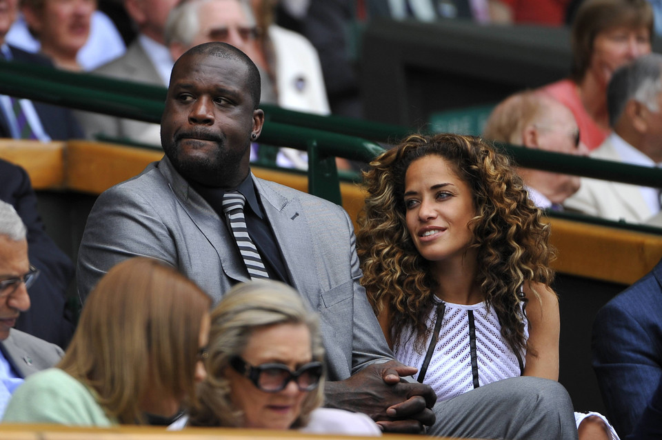 Shaquille O'Neal i Laticia Rolle