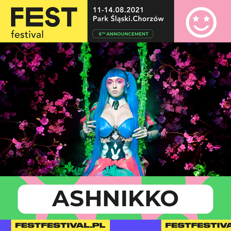 Ashnikko na FEST Festivalu