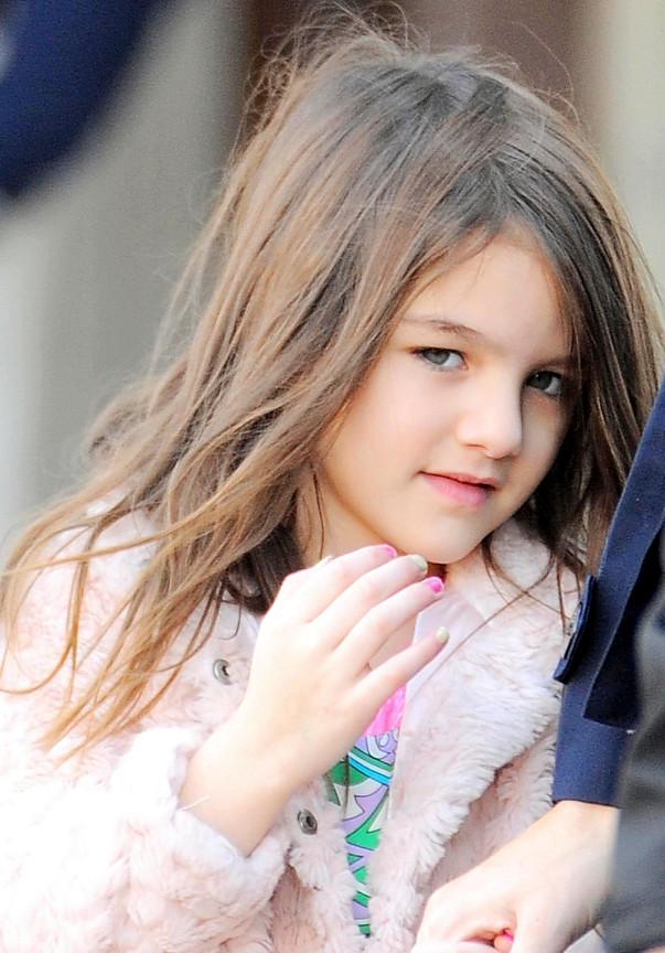 Suri Cruise najlepiej ubraną dziecieńca gwiazdą showbiznesu