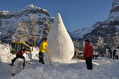 Galeria Szwajcaria - Grindelwald - Międzynarodowy Festiwal Śniegu, obrazek 14
