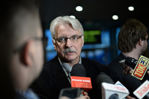 Minister spraw zagranicznych Witold Waszczykowski