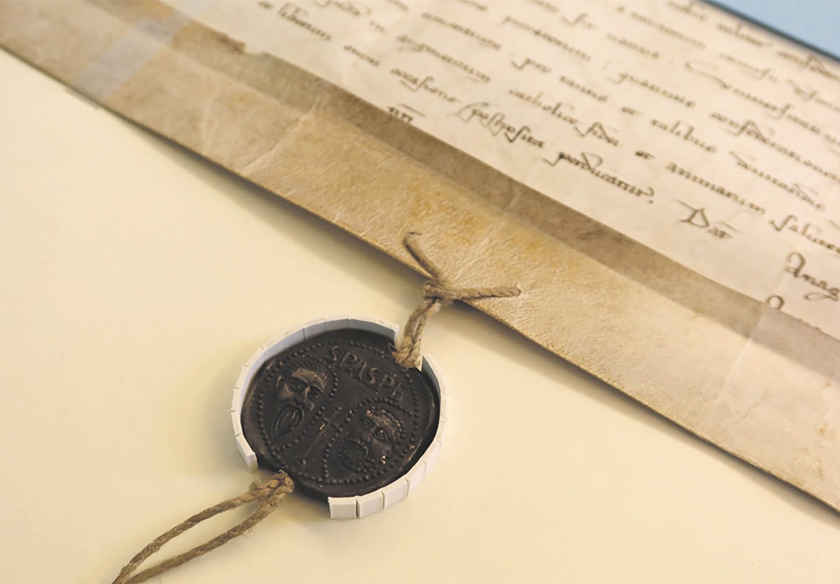 Uratowane dokumenty krzyżackie powróciły do Archiwum Akt Dawnych w Warszawie w 2025 r.