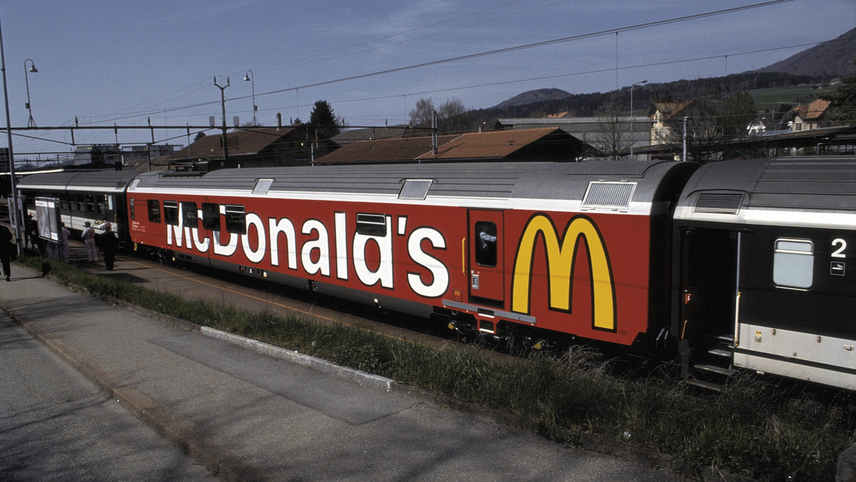 McDonald's w pociągu. Eksperyment, który się nie powiódł