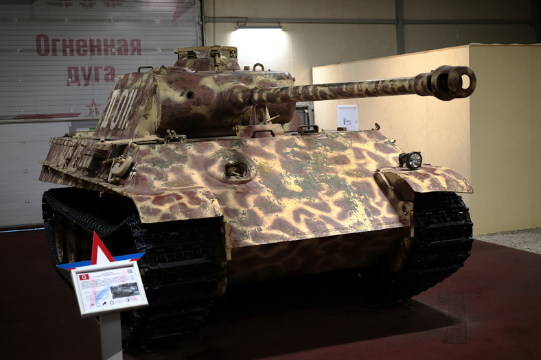 Panzerkampfwagen V w muzeum Kubinka, Moskwa