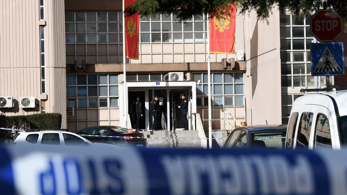 Crna Gora, policija, ilustracija