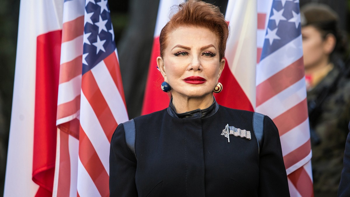 Georgette Mosbacher o Janie Olszewskim 