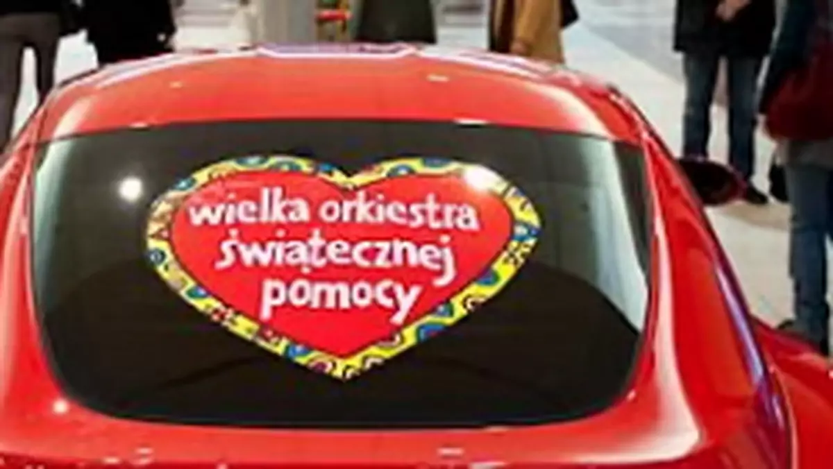 WOŚP: super auta na licytację w Galerii Mokotów w Warszawie