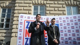 incydent na spotkaniu z politykami pis. "zostawcie naszą uczelnię"