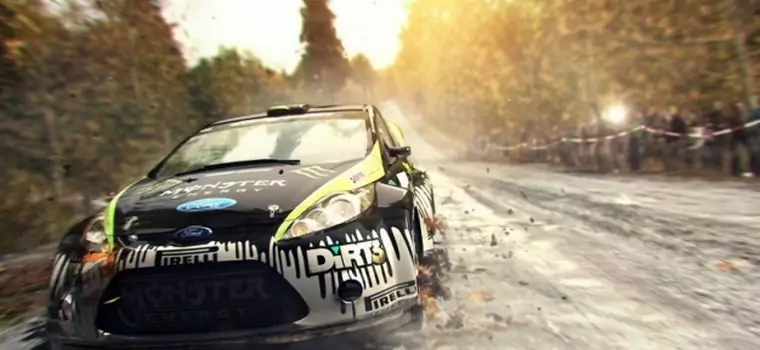 Kris Meeke gra w DiRT 3. Idzie mu śpiewająco