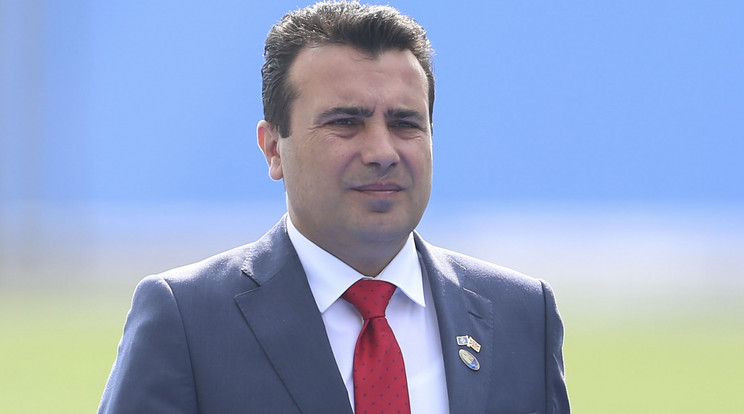 Lemondott Zoran Zaev / Fotó: Northfoto