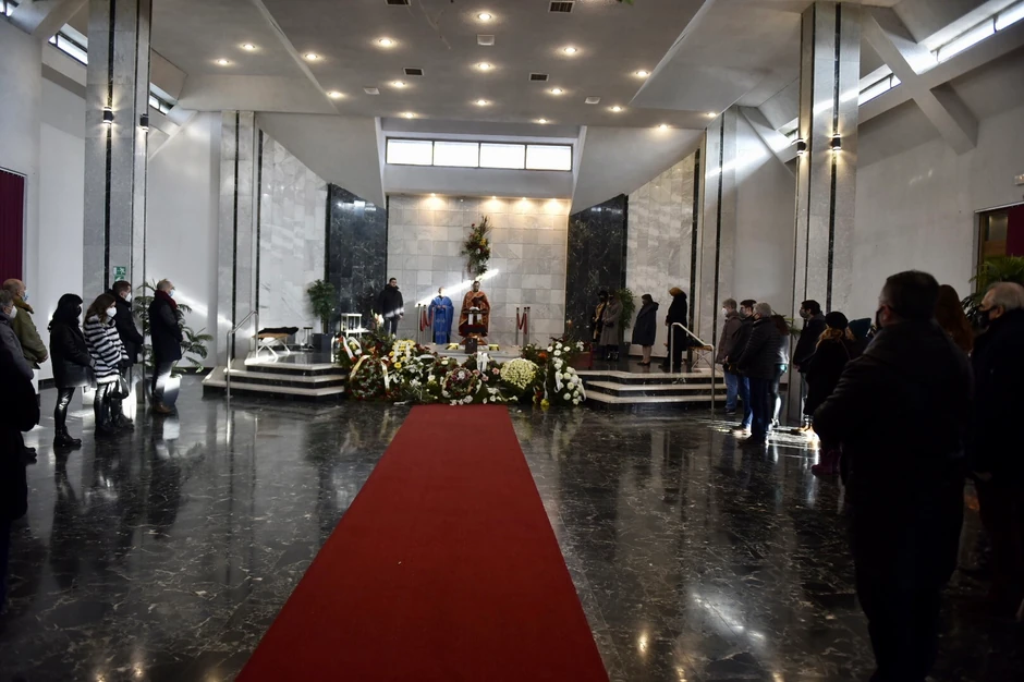 Miša Aleksić - kremacija