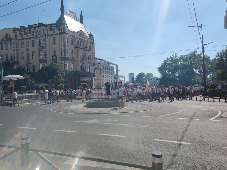Skup SNS u Beogradu