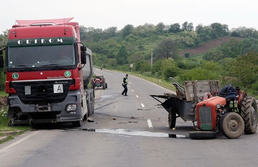 Jedna od prethodnih nesreća sa traktorima