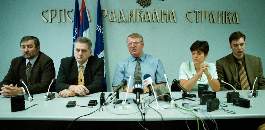 Tomislav Nikolić i Aleksandar Vučić su 2008. godine napustili SRS i osnovali SNS