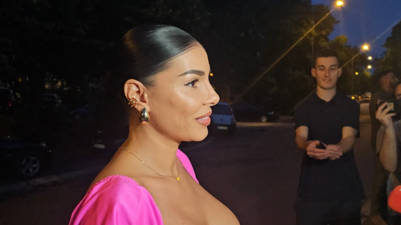 Mia Borisavljević sa mužem