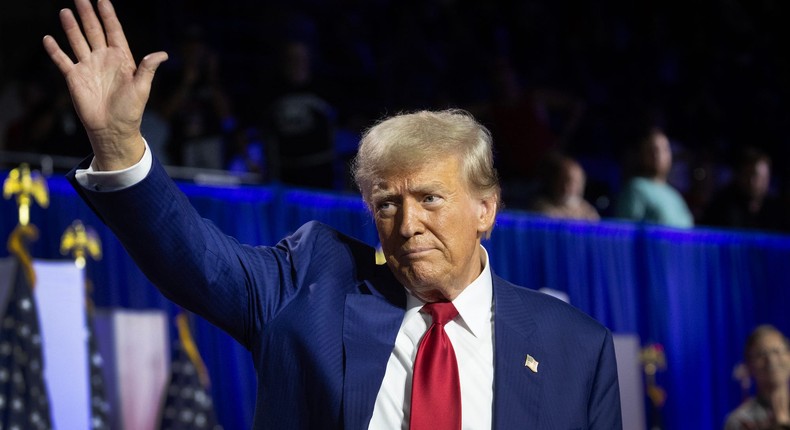 Former President Donald Trump.Scott Olson/Getty Images