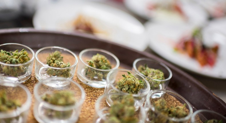 What it's like to attend a $125 marijuana pairing dinner where guests ...