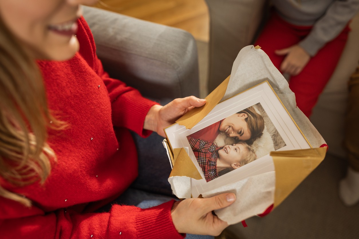 Aj rámik na fotky môže potešiť, ak doň vložíte napríklad rodinnú fotografiu.