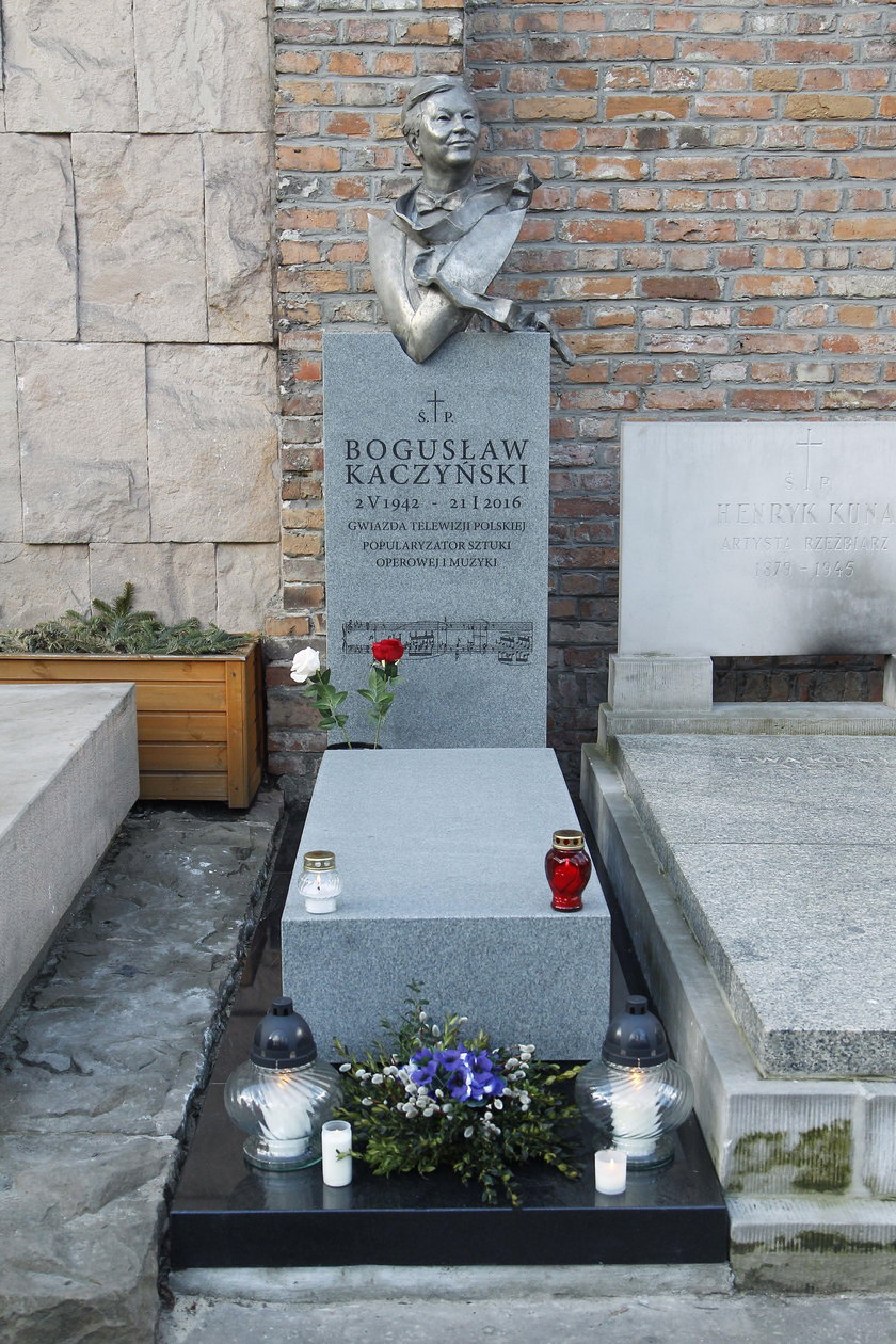 Grób Bogusława Kaczyńskiego