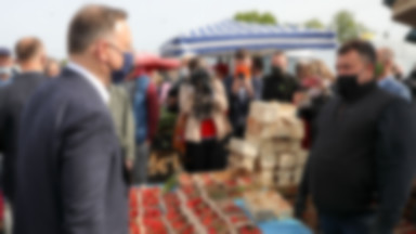 Garwolin: Andrzej Duda zapytany o podwyżki śmieci